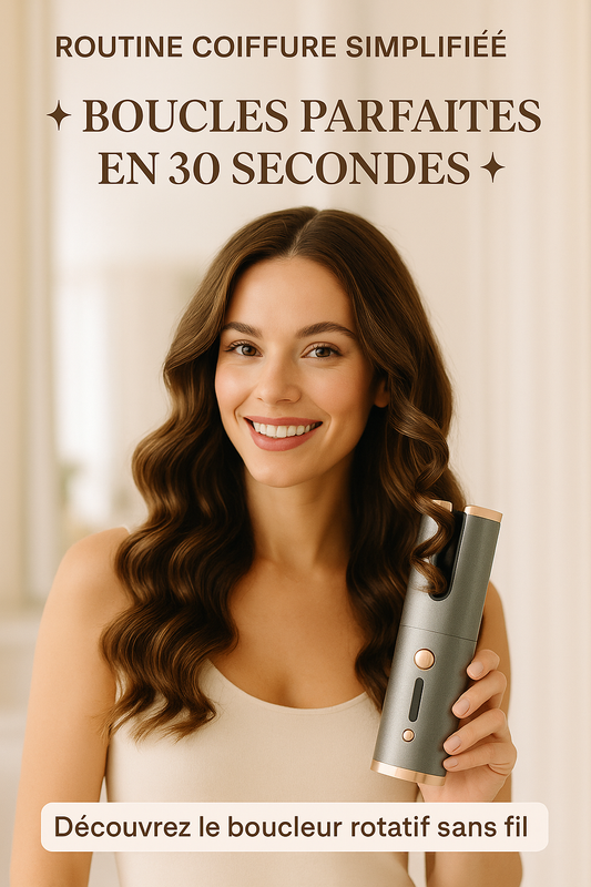 Comment obtenir des boucles parfaites en 30 secondes (sans effort)
