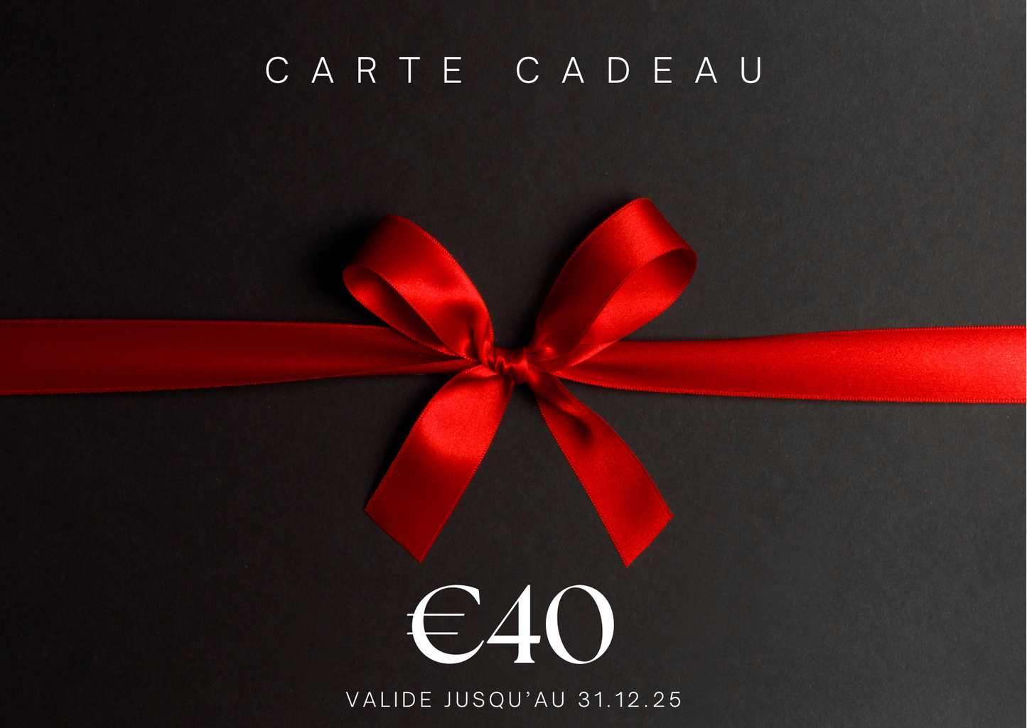 Carte cadeau - Authentique Beauté - 40 €